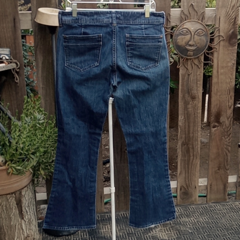 The flirt jeans good condition blue size regular 12 mid rise